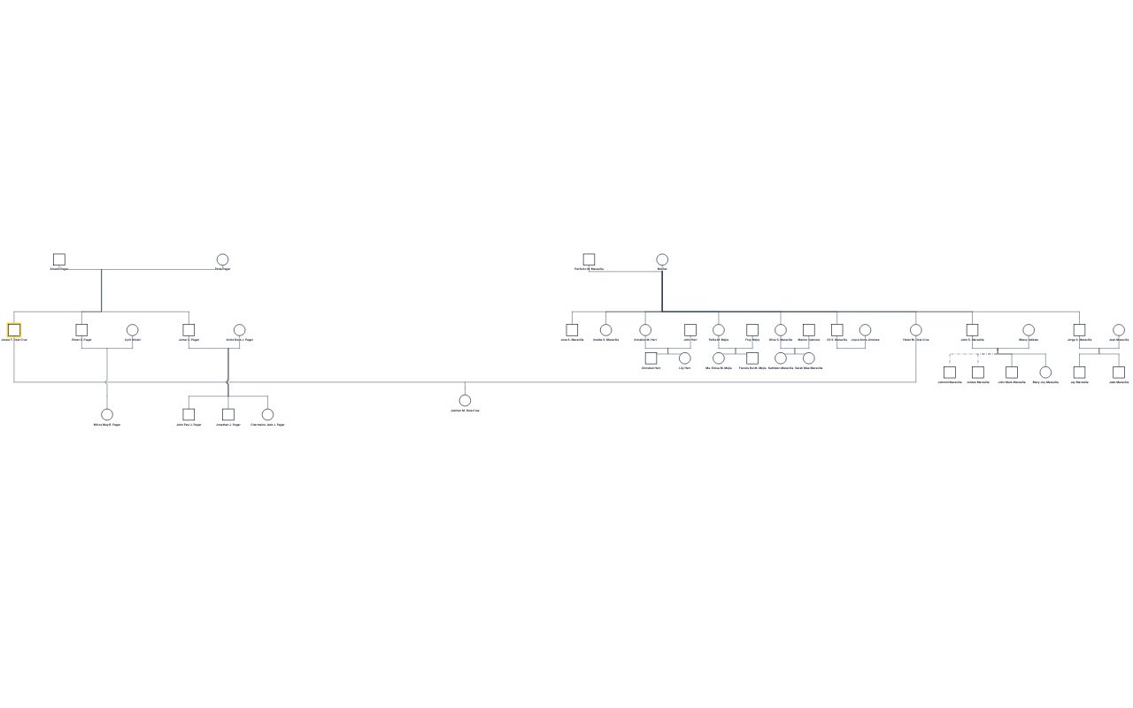 Maravilla & Dela Cruz Family Genogram genogram