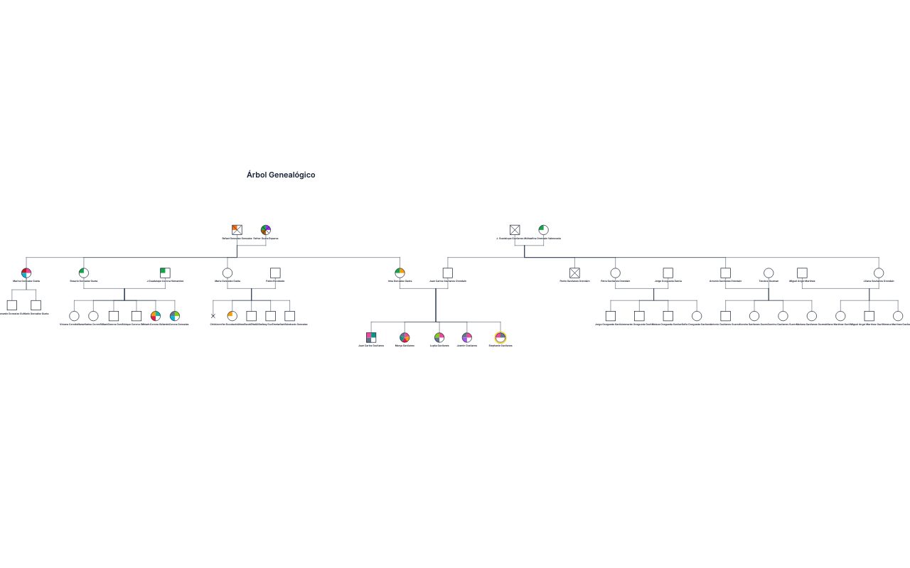 Arbol Genealogico - Stephanie Gavilanes Genogram genogram
